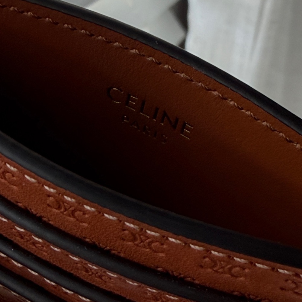 RARE🔥CELINE TRIOMPHE CARDHOLDER - Picture 6 of 7